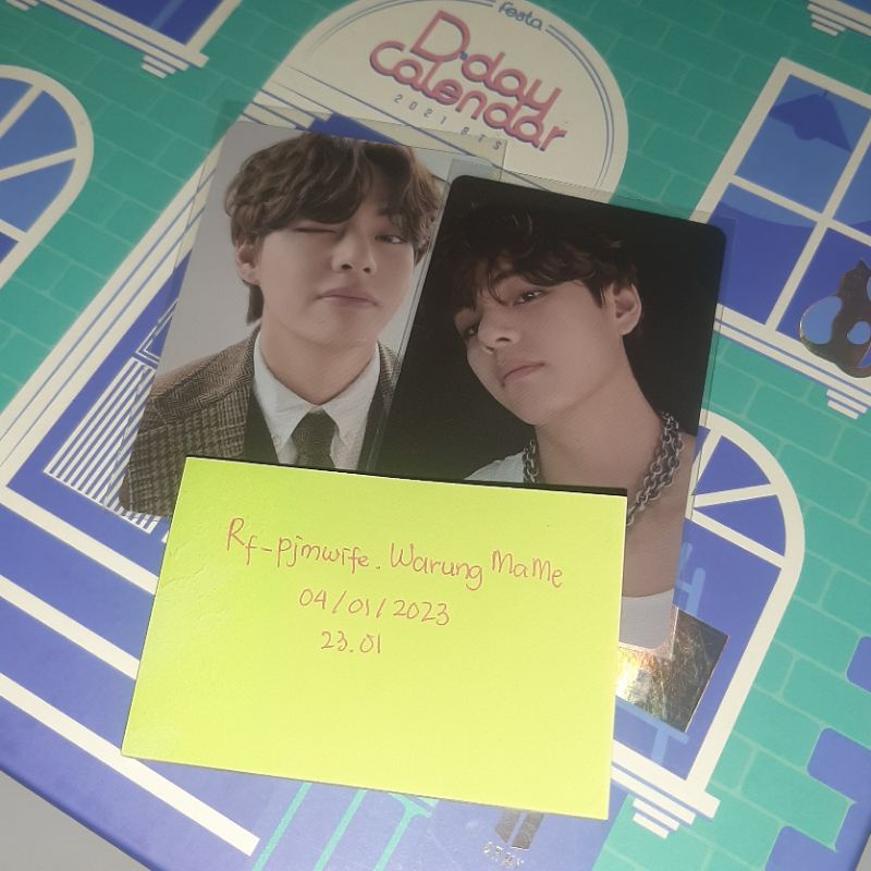 PC Taehyung V BTS Festa D6 D9 Tae Rante