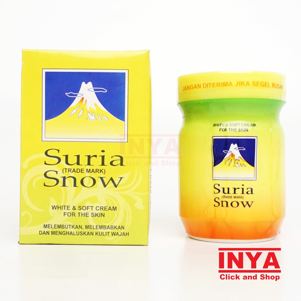 SURIA SNOW WHITE &amp; SOFT CREAM  - Krim Wajah