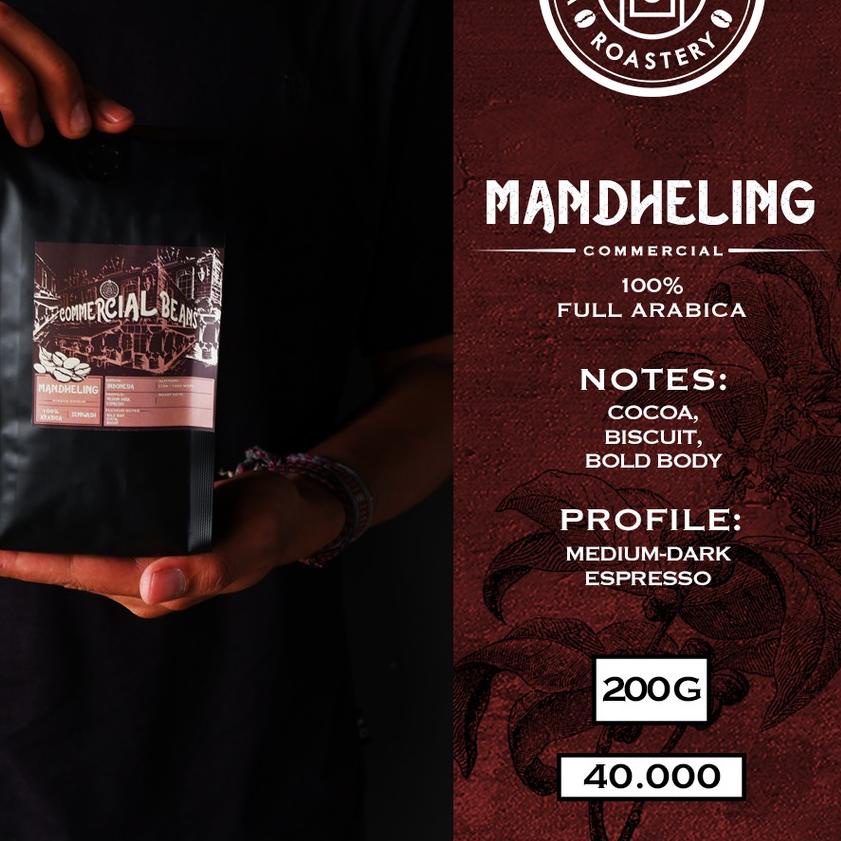 

Diskon[FG2]-Biji Kopi 100% Full Arabica Mandheling Roasted Commercial - ESPRESSO