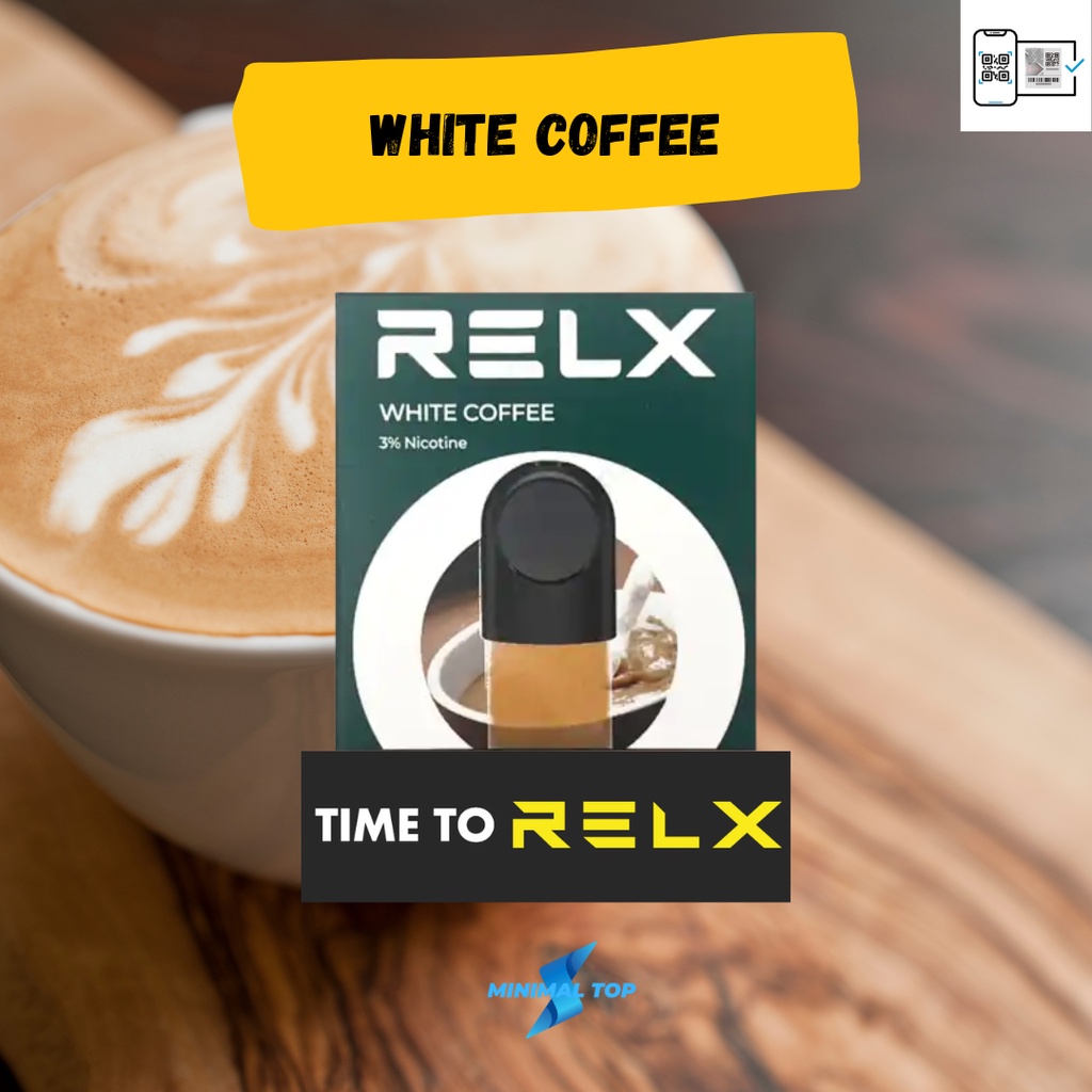 Relx Infinity Essential Pod - White Coffee Original