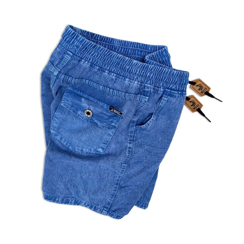 [BISA COD] Celana Jeans Pendek / Celana Pendek Boardshort / Kolor Pendek-Snow Blue BTS K