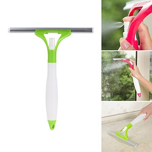 NP-Alat Pembersih Kaca Plus Spray 2 In 1 - Pembersih Kaca Plus Semprotan