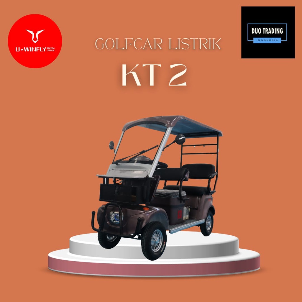 SEPEDA LISTRIK GOLF CAR MOTOR LISTRIK KT2 KT 2 UWINFLY