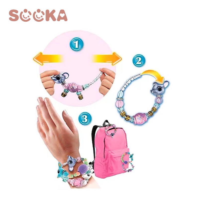 SOOKA Magical Twisty Petz Bracelet / Gelang Anak Transformasi / Magical Bracelet/  Gelang Ajaib Magic Berubah Bentuk SK-1019