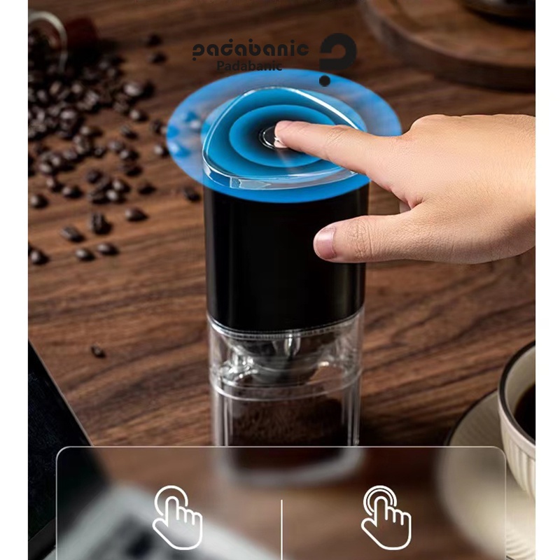 Blender Penghalus Kopi Coffee Grinder Machine Tipe 897 Portable USB Chargeable Desin Elegan Serbaguna Multifungsi