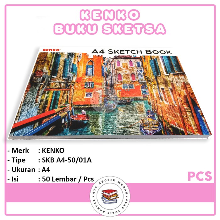 

Buku Gambar Kenko Sketch Book Skb A4 - 50 Lembar