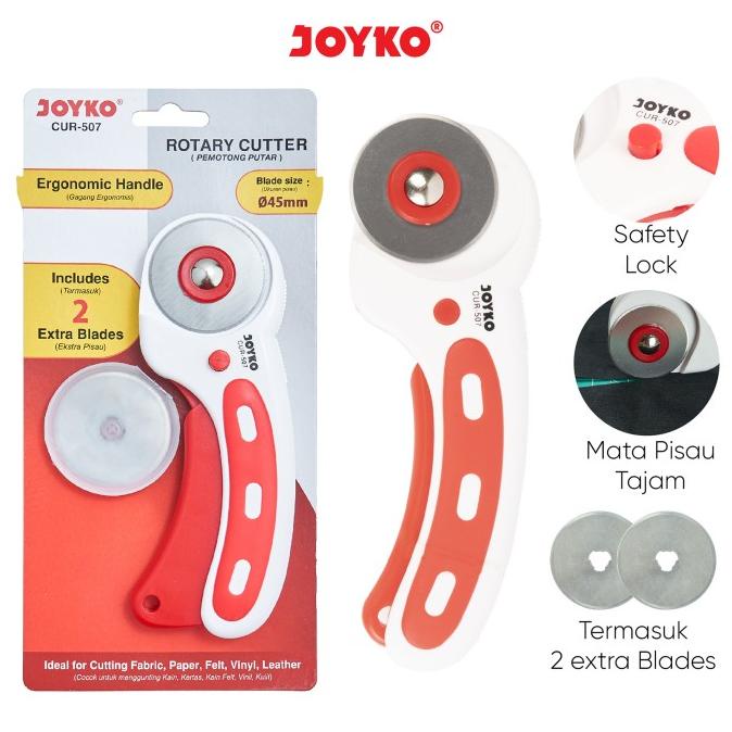 

Rotary Cutter Pemotong Putar Joyko CUR-507