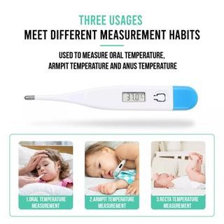 Pengukur Suhu Badan Thermometer Digital Ketiak Demam Bayi Anak Dewasa