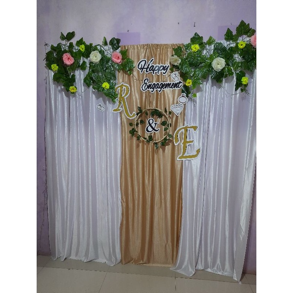 PAKET BACKDROP LAMARAN/VARIASI