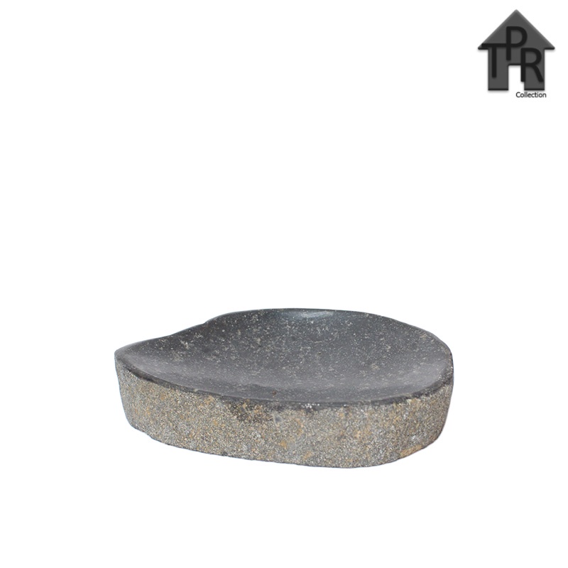 Batu Kali Lepek Sabun Riverstone Soap Dish P14T3