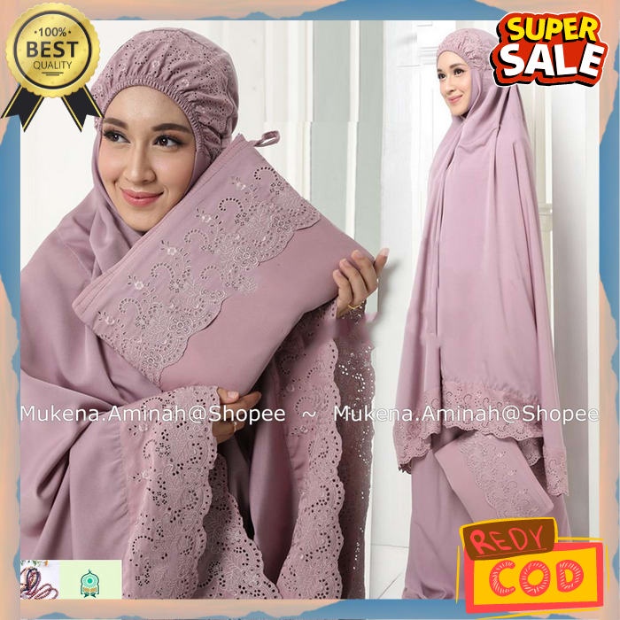 Mukena Wanita Mewah Grosir Nukena Wnita Kukena Wsnita Dewsa Mkena Qanita Traveling Sanita Mukkenah D