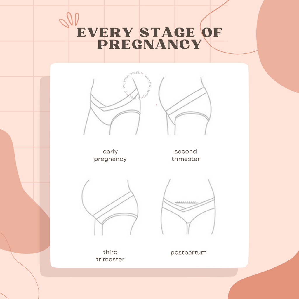 OLIVE PREGNANCY PANTIES/ CELANA DALAM HAMIL