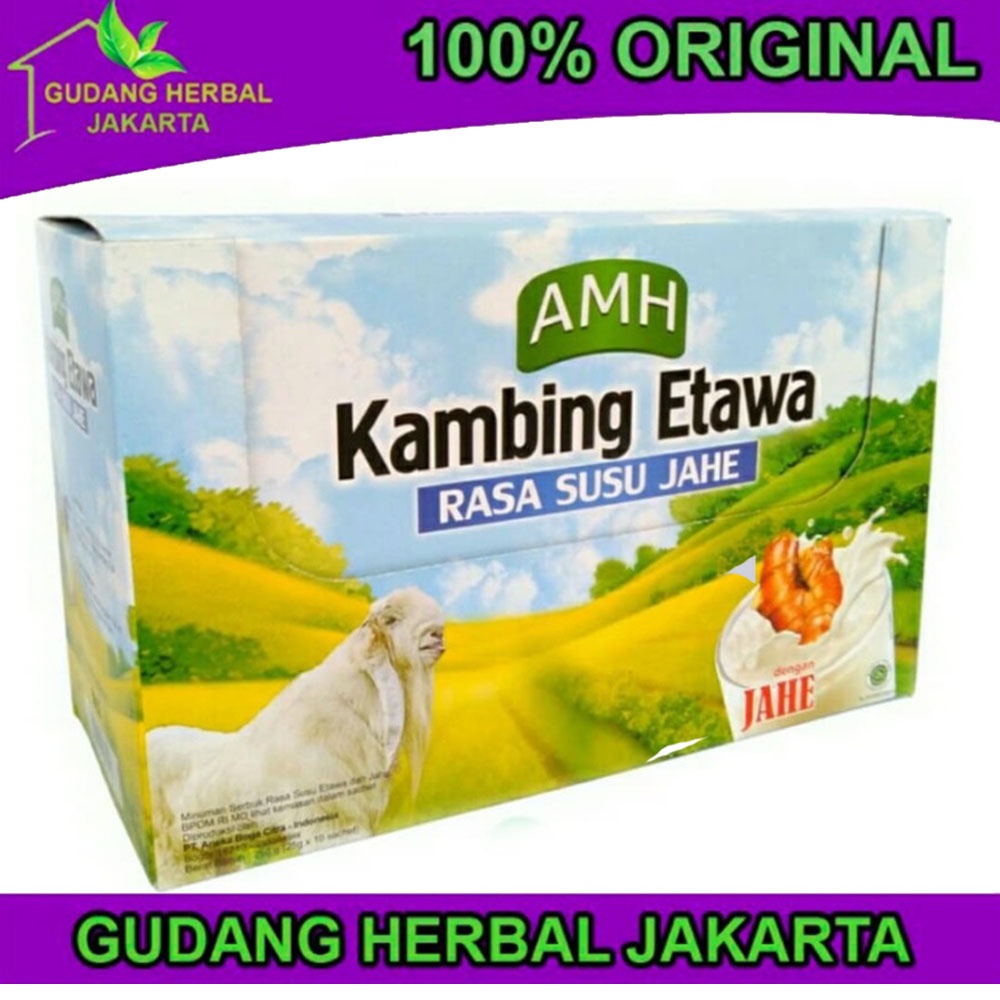 

Susu Kambing Etawa FULL CREAM AMH dengan Jahe Merah