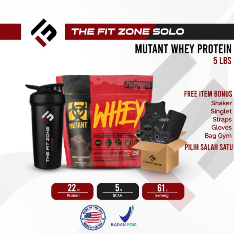 Mutant Whey 5 Lbs Whey Protein NOT Isolate