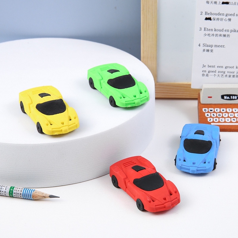 [MTOYS] Penghapus Pensil Motif Mobil dan Kereta Lucu Berbagai Warna Keren - JT0004