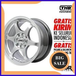 perkakas Velg Mobil Brio HSR YUZAWA U206 R15 LIMITED 2ZJN23