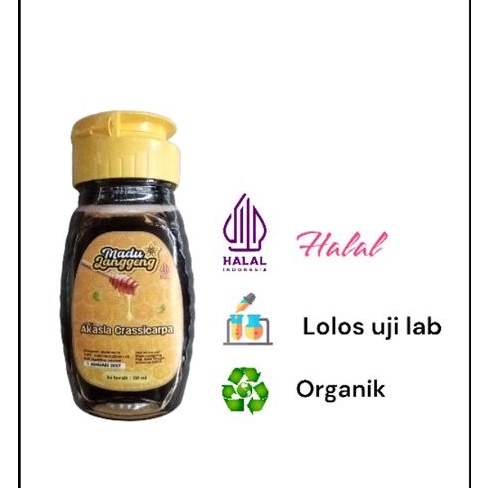 

madu hutan hitam gelap akasia