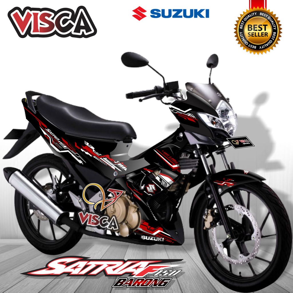 Decal Satria Fu Barong 2012 Full Body Stiker Satria Fu Barong 2012 Full Body Striping Satria Fu Baro