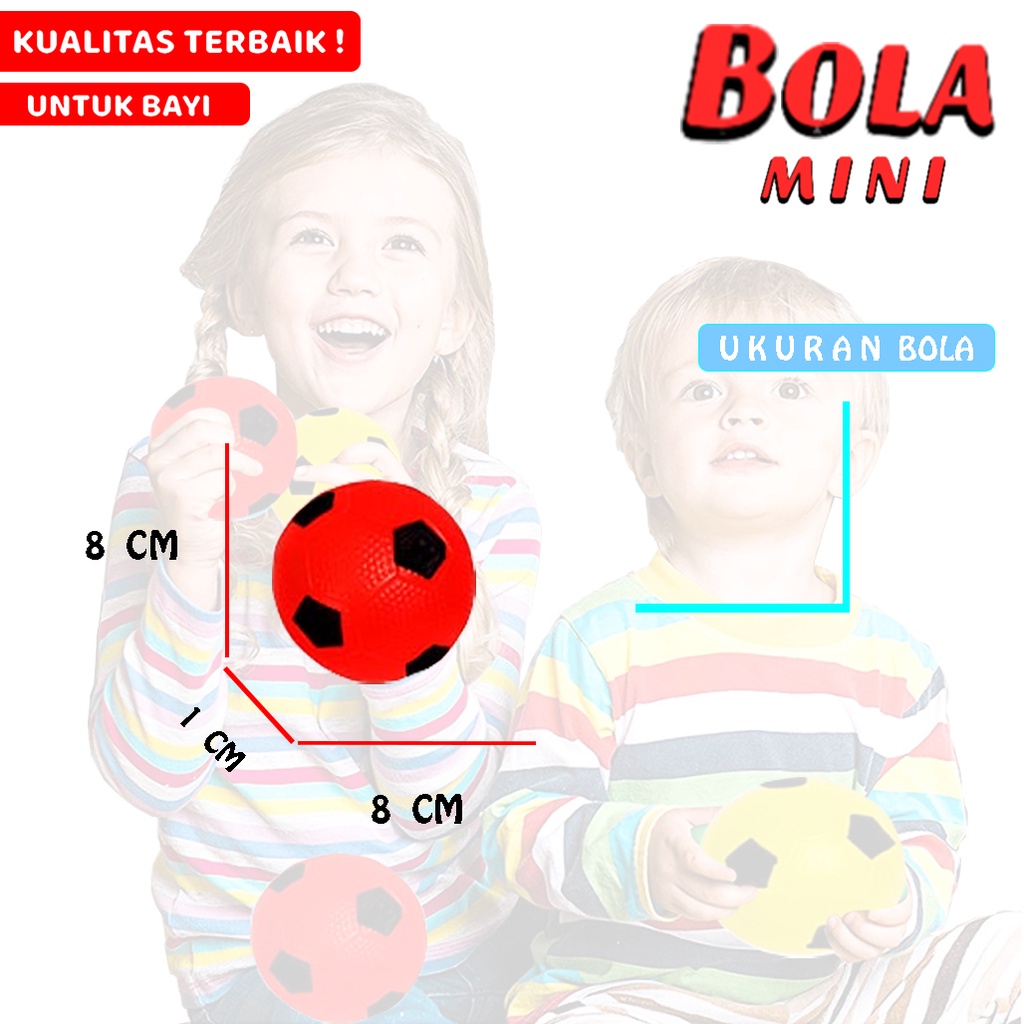 Mainan Bayi Bola Mini/Mainan Anak Bola Mini