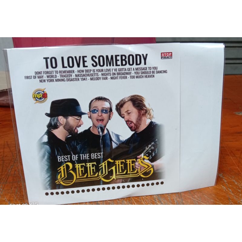 Kaset MP3 lagu best of the best  Beeges