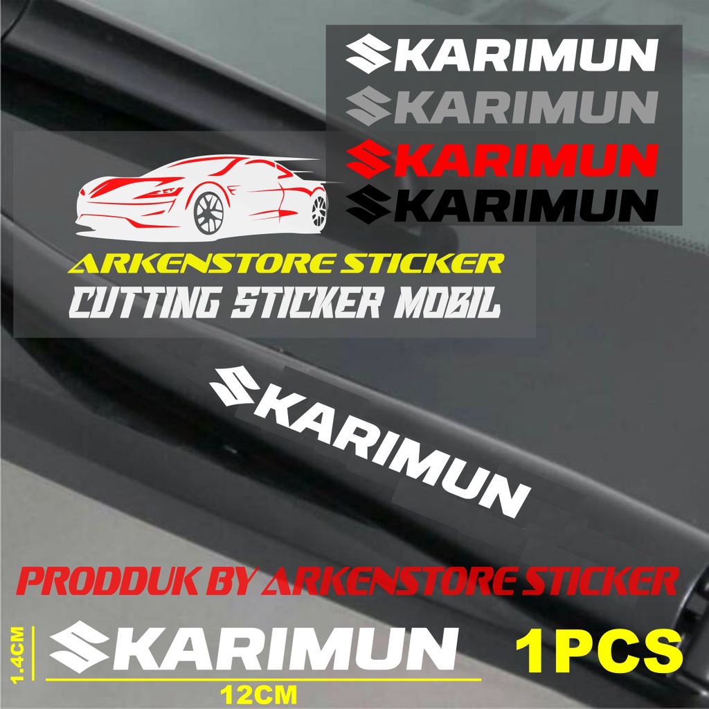 STICKER WIPER MOBIL SUZUKI KARIMUN STIKER WIPER MOBIL SUZUKI KARIMUN