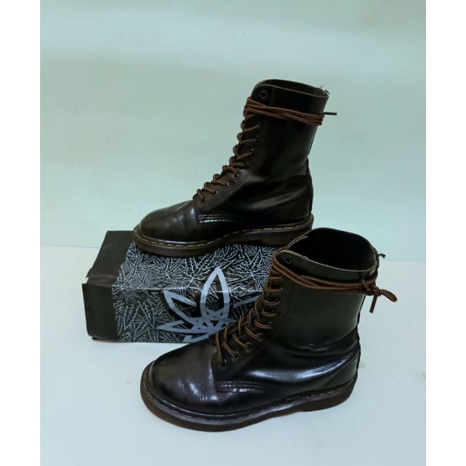 Dr. Martens 1490 BLACK SMOOTH MIE (original)