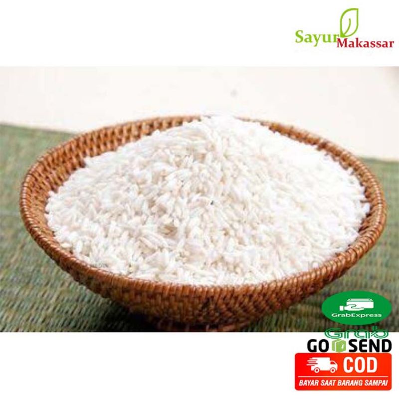 

beras ketan putih pasar online Makassar / sayur makassar