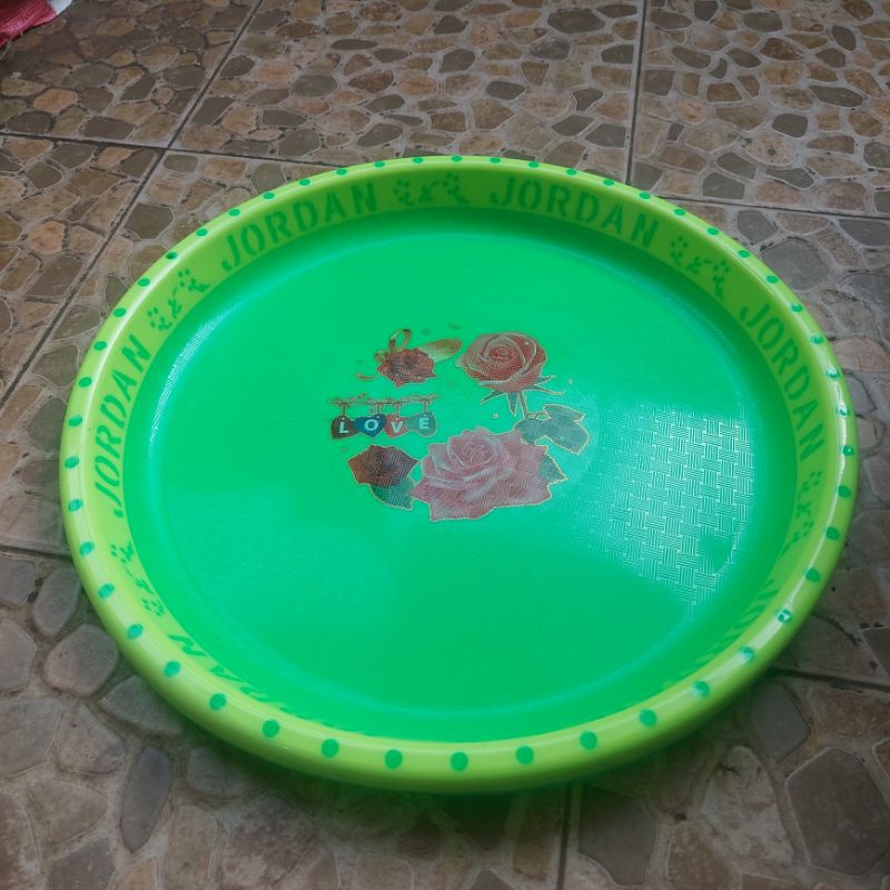 Tampah plastik besar/nampan plastik besar/bahan plastik tebal diameter 48cm