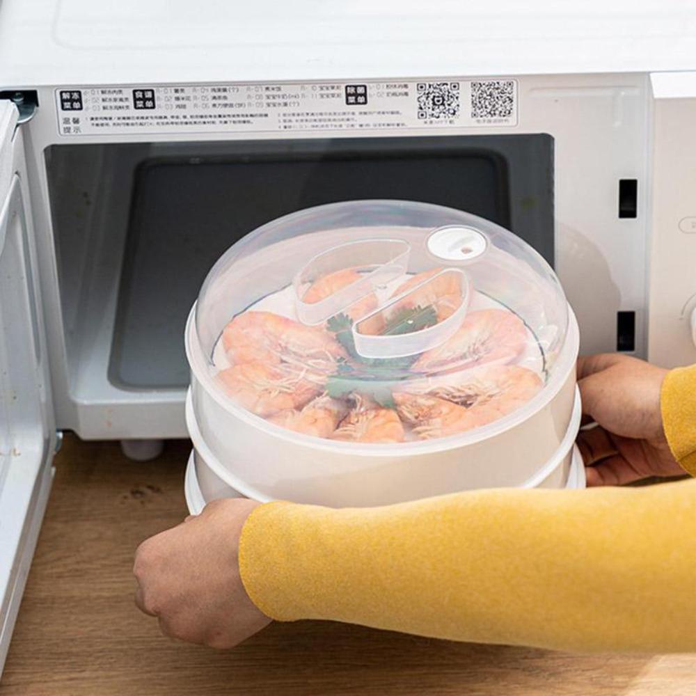 Suyo Microwave Oven Plastik Steamer Kukus Nasi Kukus Bun