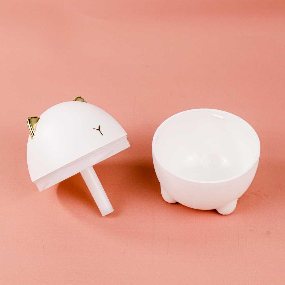 Taffware Dudu Cat Air Humidifier Ultrasonic Night Light 200ml - DDM-1