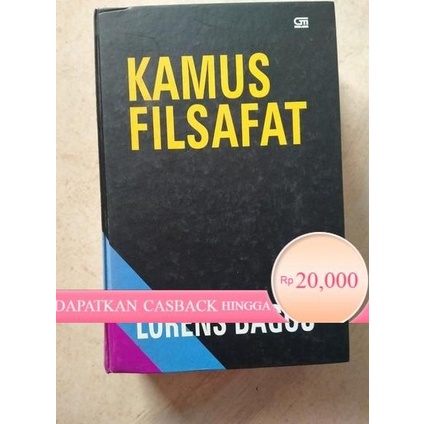 

Buku Bekas kamus filsafat lorens bagus hard cover