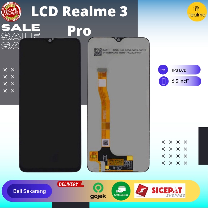 Lcd Realme 3 pro bergaransi