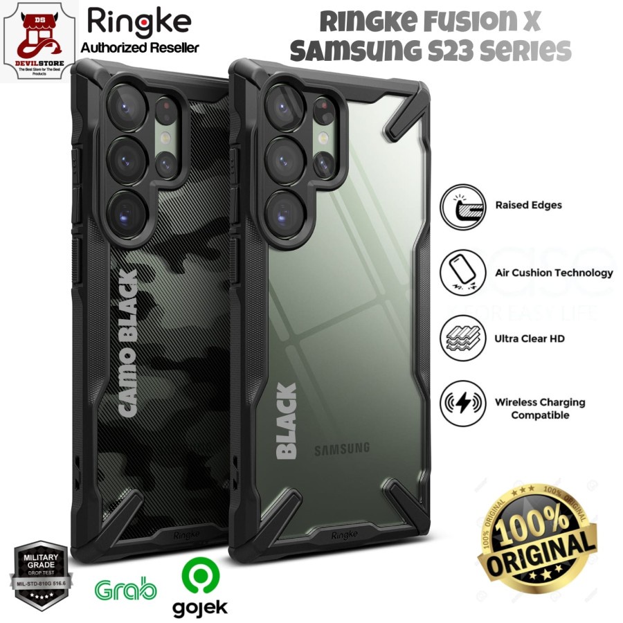 Ringke Fusion X Case Samsung Galaxy S23 Ultra S23 Plus Casing S23 Ori