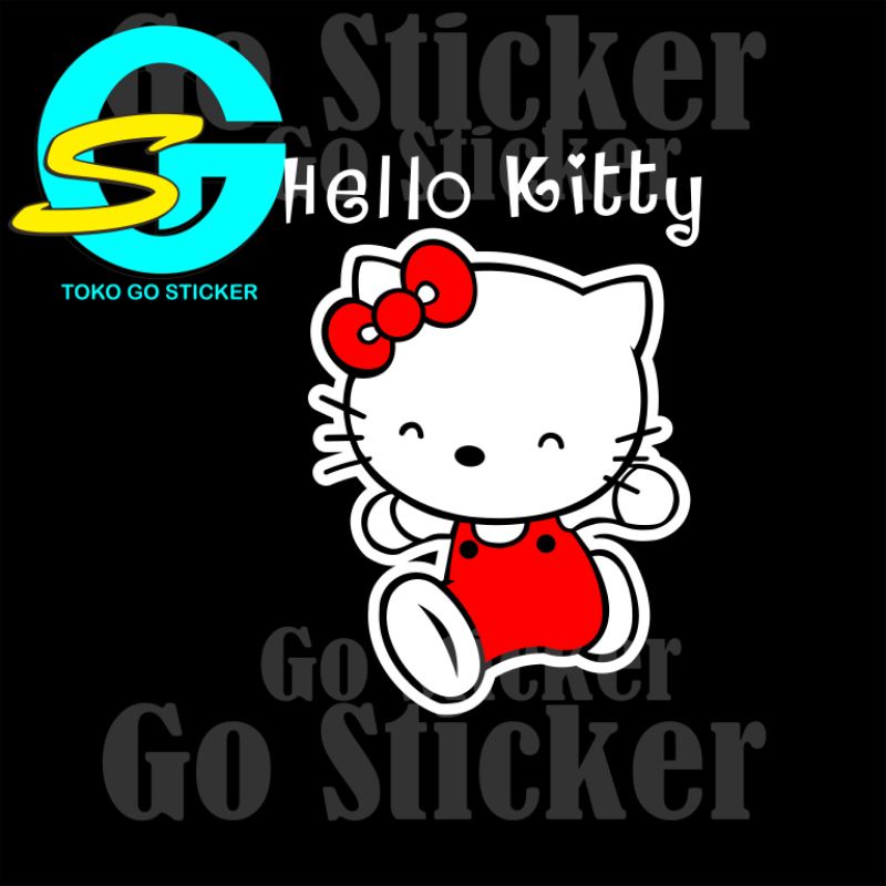 

sticker hello kity sticker murah