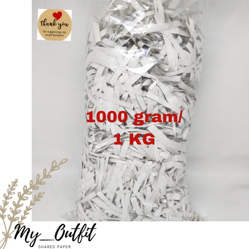 

SHAREDED PAPER/ KERTAS CACAH KAWUL/ ISI BOX FILLER PELINDUNG BUAH / PECAH BELAH.