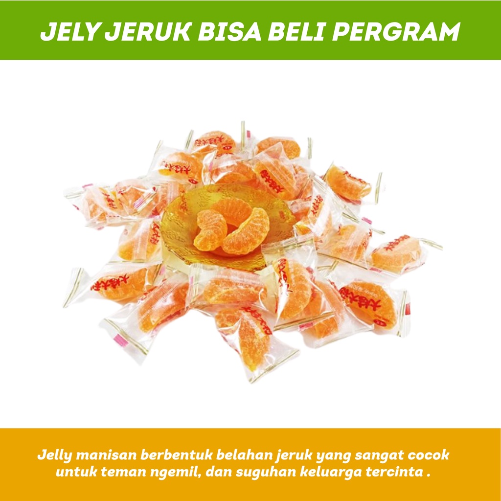 Naraya Jelly Jeruk Mandarin Orange HALAL Bisa Pergram
