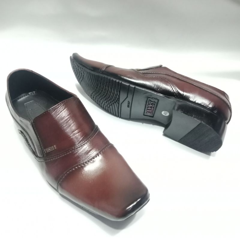 Sepatu Formal Pria/Pantofel Pria Kulit Asli/Merek BALLY/Pantofel Kerja Pria