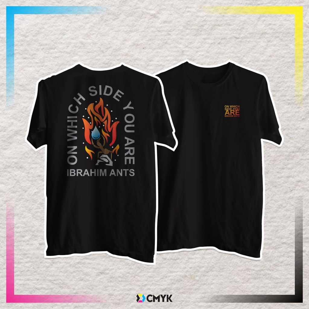 Kaos Ibrahim | Bahan 100% Katun