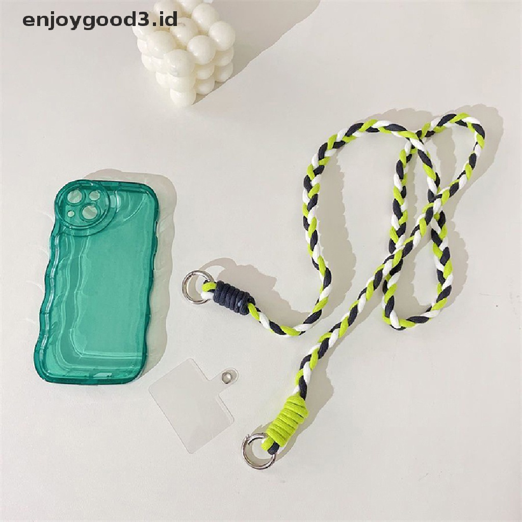 [Rready Stock] Tali Selempang Ponsel Pintar Lanyard Cord Tali Gantung Aksesoris Ponsel (ID)