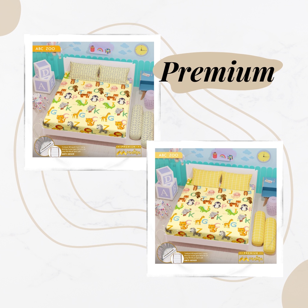 Monalisa Premium Sprei Uk 160/180 - Anak
