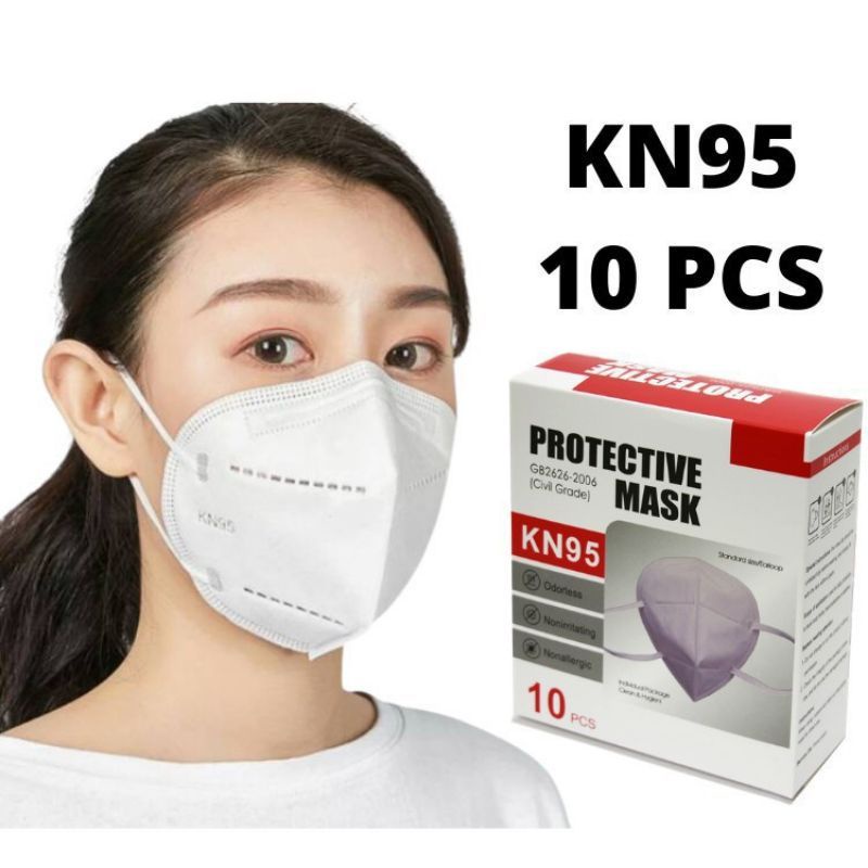 MASKER KN 95 PROTECTIVE MASK ISI 10 PCS