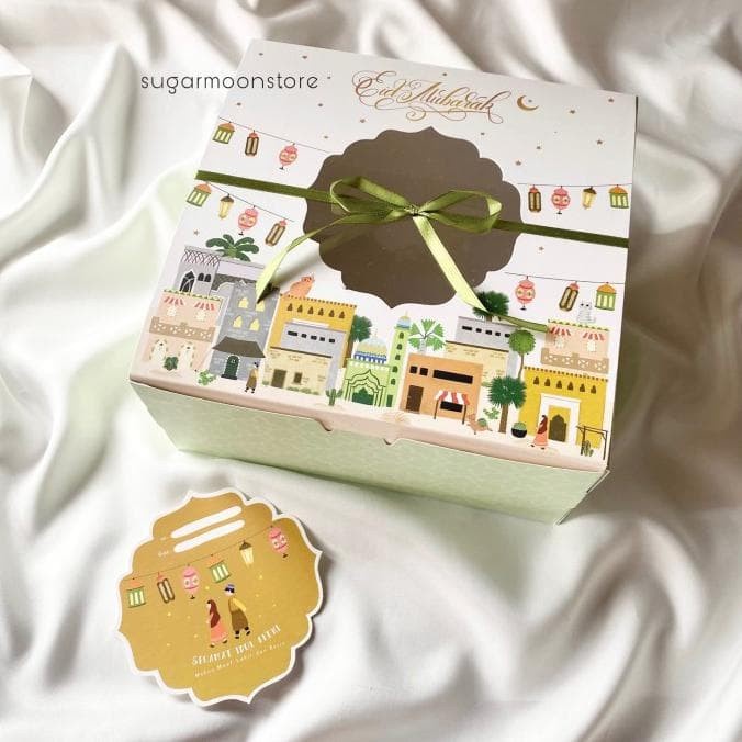 

Terlaris ✨ - Box Eid Mubarak Idul Fitri Adha Lebaran Kotak Kue Bolu Hampers Cookies 2.1.23