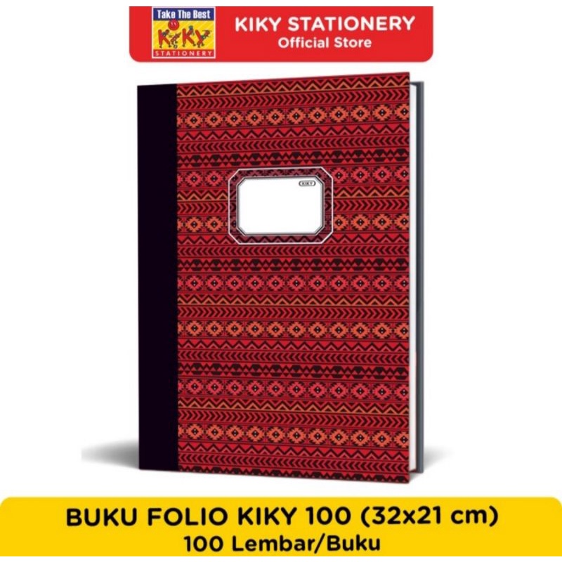 

Buku Tulis Hard Cover Kiky Buku Folio 100 Lembar