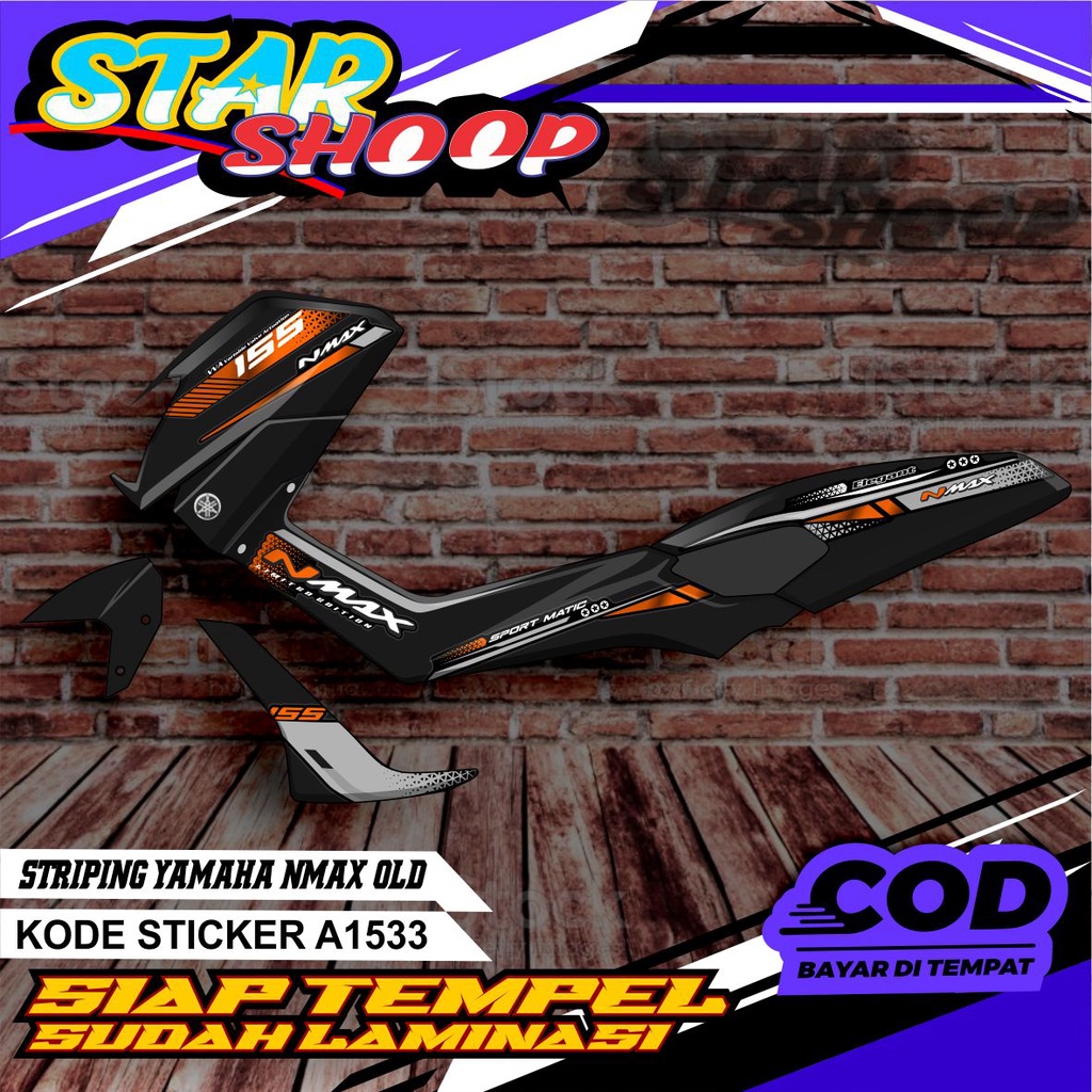 STRIPING NMAX OLD SIMPLE TERBARU