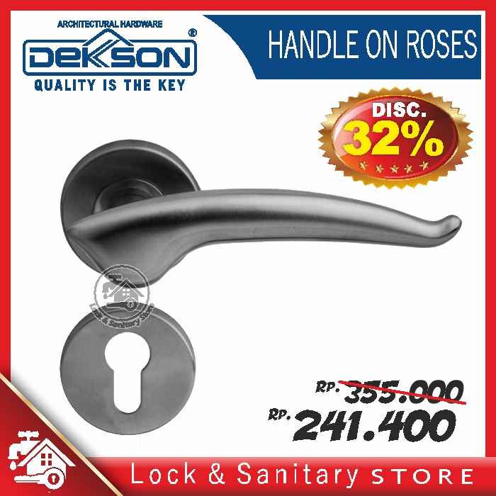 Handle Pintu Dekson Dekkson LHTR 0041 SSS Lever Handle/Gagang Pintu