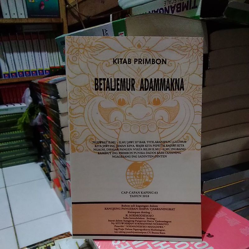 BENTALJEMUR ADAMMAKNA kitab primbon