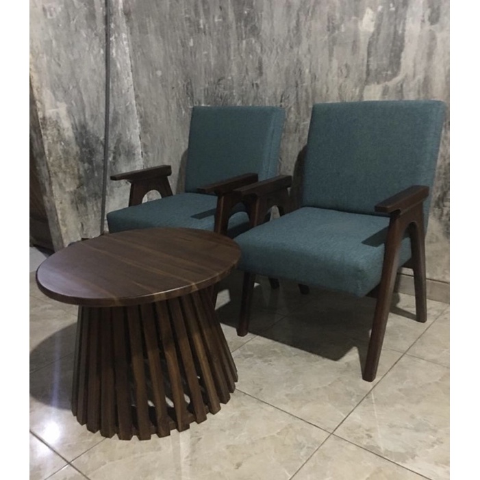 Kursi Teras Minimalis jati Jepara