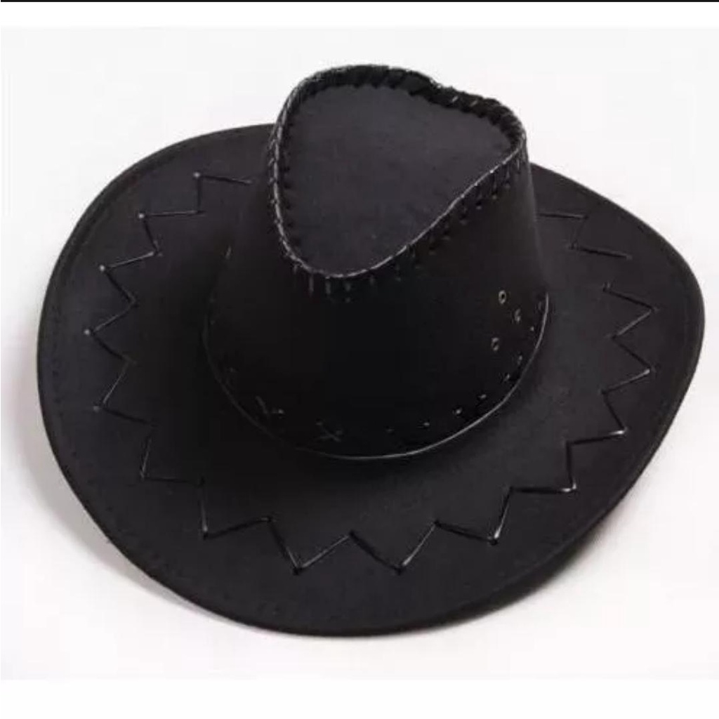 Topi Koboi zorro- Tambang - Pria/Wanita Termurah Topi Cowboy Amerika Dewasa