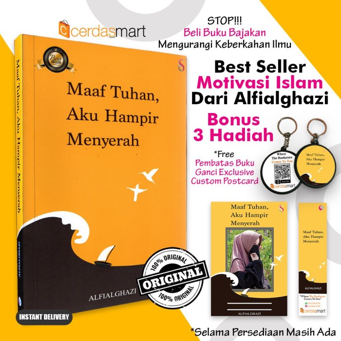 

BUKU MOTIVASI ISLAM MAAF TUHAN AKU HAMPIR MENYERAH