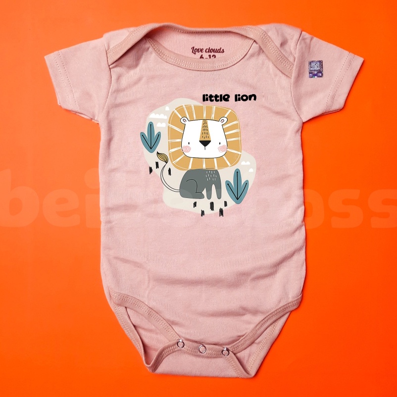 BAJU KAOS JUMPER BAYI SABLON PRINTING KARAKTER